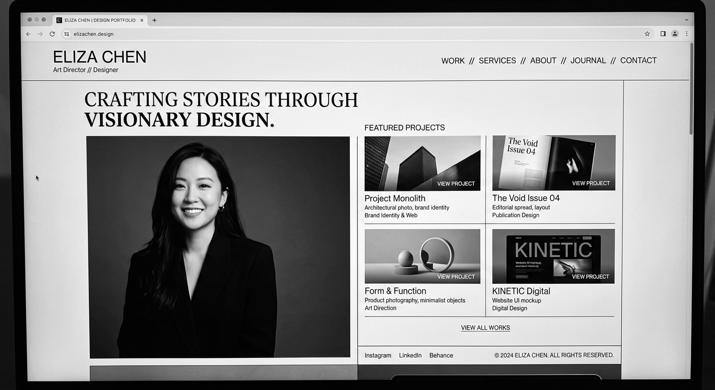 个人站改版案例